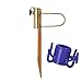 Padida Beach Umbrella Anchor,Sun Beach Garden Umbrella Holder,Ground Anchor Spike Fishing Stand,with Durable Quality,Metal Sand Anchor