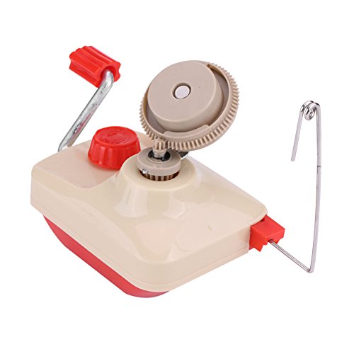 Ball Winder for Yarn, Manual Hand Operated Knitting Roll String Yarn Fiber Wool Thread Ball Winder Holder, Crafting Accessories - Thumbnail 5