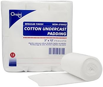 Orsini Non-Sterile Cotton Undercast Padding, 6" x 12' (12 Rolls)