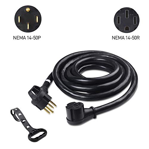 Cable Matters 4 Prong 50 AMP RV Extension Cord With Handle (50 AMP