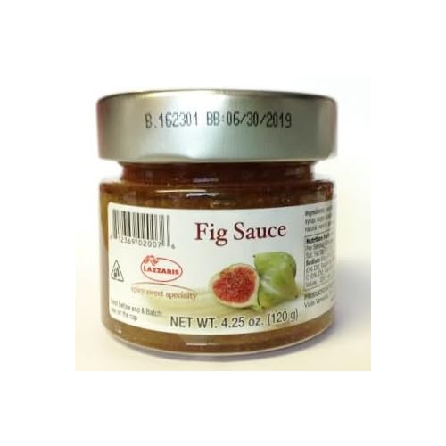 lowcost Lazzaris Spicy Sweet Fig Mustard Sauce 4.25 oz. avico.fi