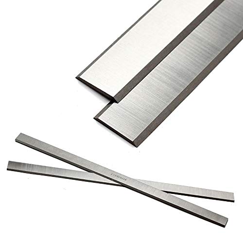 Planer Blades JESTUOUS 12-1/2 Inch for Delta 22-540,22-547 Reversible HSS Replacement Knives 12-1/2 x 3/4 x 1/16,2pcs