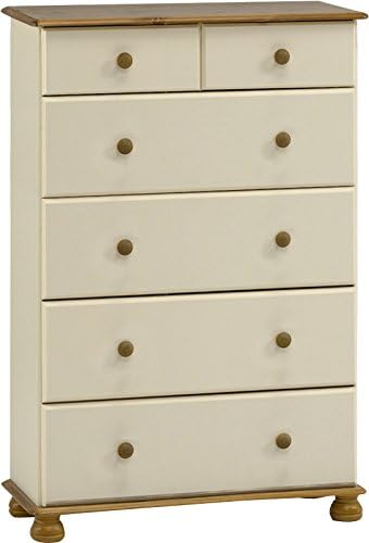 Steens Furniture Richmond 2 Plus 4 Deep Chest Of Drawers Cream