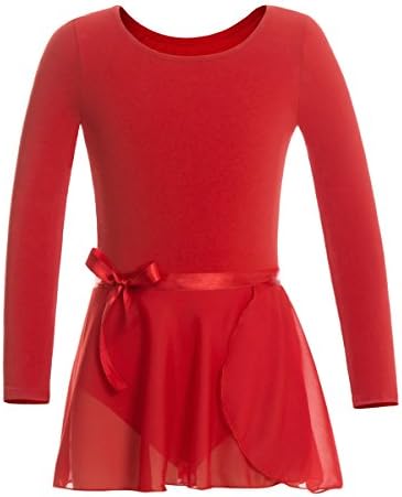 Gymnastics Leotards for Girls Toddler Ballet Tutu Long Sleeve