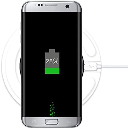 YGR Qi Wireless Charging Pad For Samsung Galaxy S7 S7 Edge S6,S6 Edge,Note 5,Nexus 5/6 and Other Qi Standard Smartphones