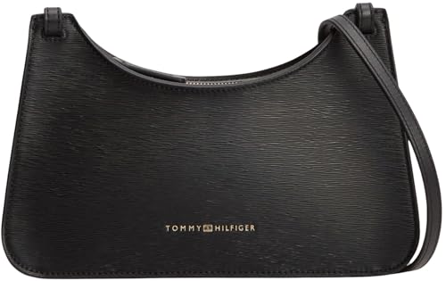 Donna Borsa a Tracolla Modern Crossover con Zip, Nero (Black), Taglia Unica