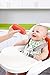 Boon SQUIRT Silicone Baby Food Dispensing Spoon, Orange