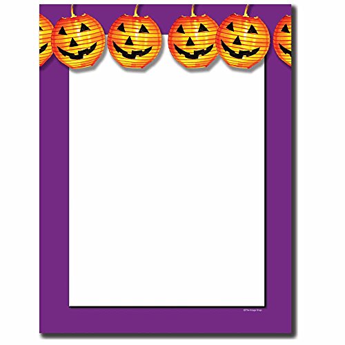 Jack-O-Lantern Letterhead Laser & Inkjet Printer Paper 25 pack