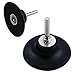 2 Inch Mandrel -1/4 Inch Shank - For Roll Lock Sanding & Polising With Discs, For Rotary Tools, Die Grinder, Drill, Carpenters, Woodworking, Paint, Buff, Surface Prep, & Finishing Jobs - By Katzco