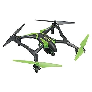 Dromida Vista FPV Ready-to-Fly 251 mm Electric Drone with Tactic DroneView 720p Wi-Fi Mini Camera, Radio, Micro Memory Card, Batteries and Charger (Green)