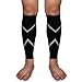 ilooper 1 Pair Calf Compression Sleeve Leg Support Socks helps Shin Splints & Calf Pain Relief for Basketball, Baseball, Running, Walking, Cycling, Training, Exercise and Travel L