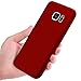 Galaxy S7 Case, Sincase [Non Slip] Ultra Thin Excellent Grip Smoothly Frosted Samsung S7 Bumper [Scratch Resistant] Lightweight Coated Hard PC Cover Shell for Samsung Galaxy S7, Red