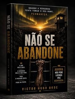 Livro Não se abandone: Quando a vergonha tenta tomar o seu nome, permaneça.