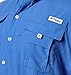 Columbia Men's Bahama II UPF 30 Short Sleeve PFG Fishing Shirt, Vivid Blue, Medium