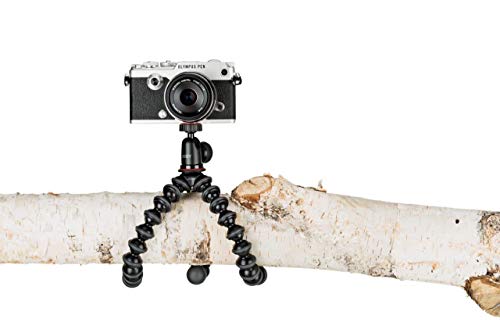 Joby GorillaPod Compact Tripod Kit with Ballhead for Mirrorless Cameras up to 2.2 lbs. Black/Charcoal.