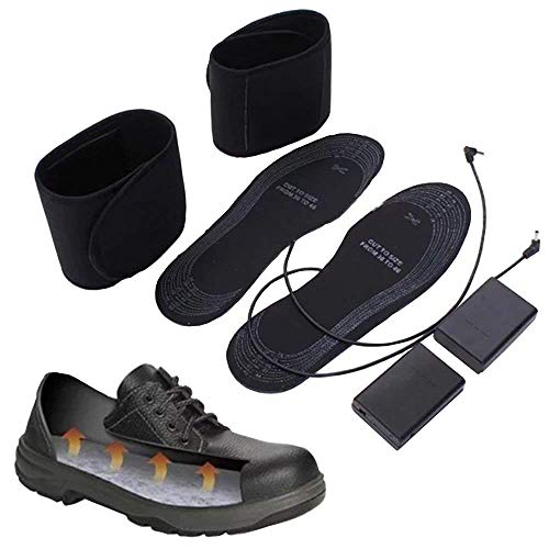Heated Insole,Cut-to-Fit 36-46 Multiple Sizes Unisex Flexible Rechargeable Heated Shoes Insoles Battery Powered Heating Warm Shoe Pad for Hunting, Fishing, Hiking, Camping - Thumbnail 4
