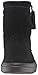 crocs Women's Lodge Point Suede Pull-on Winter Boot, Black, 9 M US