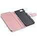 UrbanDrama for Apple iPhone 7 Case iPhone 8 Case, Glitter Shiny Faux Leather Magnetic Closure 9 Credit Card Slots Cash Holder Protective Case for Apple 7 iPhone 8 4.7 inch, Rose Gold