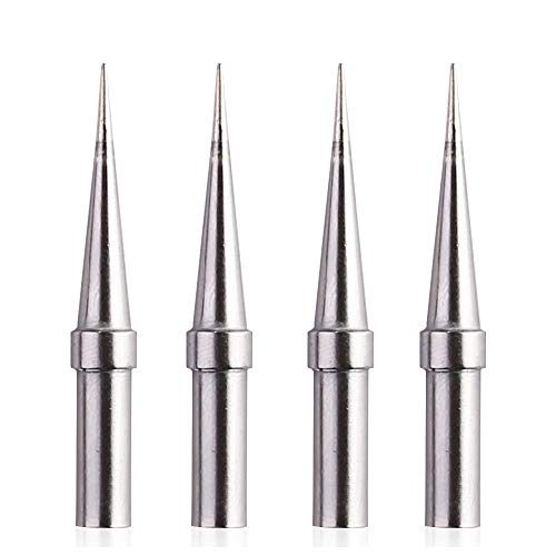 Solder Tips 4pcs Weller ET Soldering Iron Replacement Tips for WES51/50,WESD51,WE1010NA,PES51 / 50,LR21 ET Tip Series