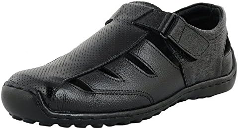 kingswalker Men's Stitched Sole Pure Leather Sandal