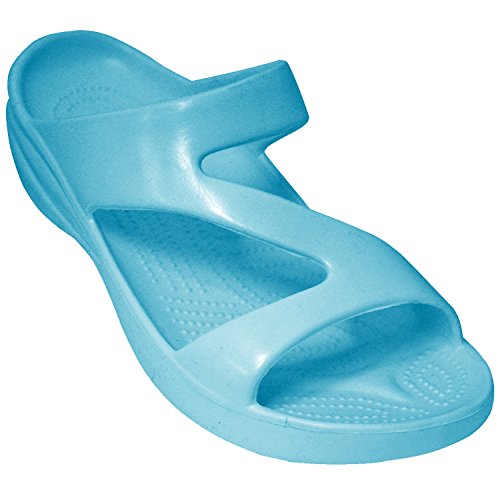 DAWGS Ladies Z Sandal,Peacock Blue,5 M US
