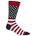 Hot Sox Mens Flag Sock