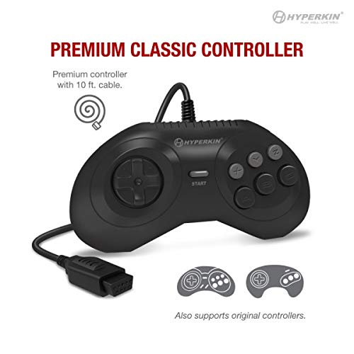 Hyperkin MegaRetroN HD Gaming Console for Genesis/Maga Drive with 2x Premium Controllers