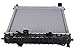 Prime Choice Auto Parts RK645 Aluminum Radiator