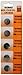 50 X Powertron CR1632 3 Volt Lithium Coin Battery button cells (10 X packs of 5)