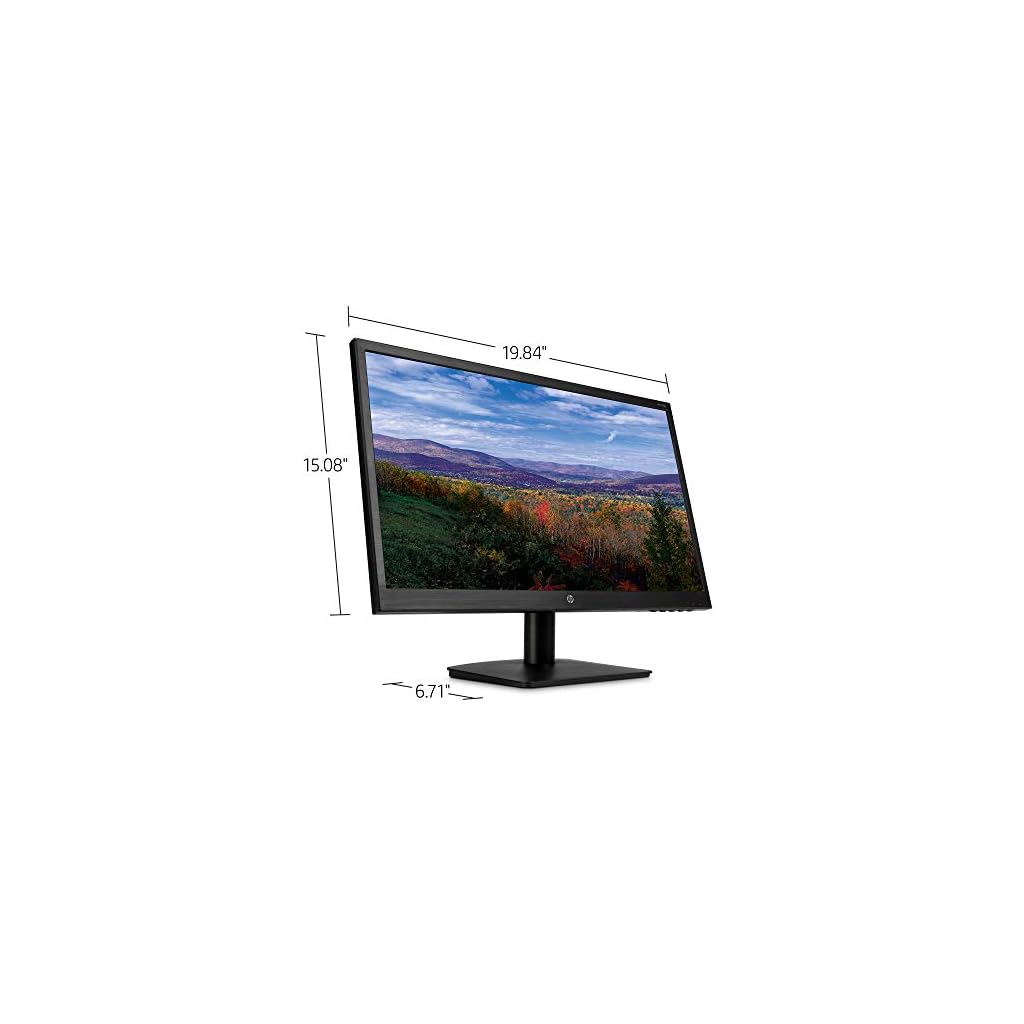 HP 21.5 inch FHD Monitor with Tilt Adjustment and Antiglare Panel