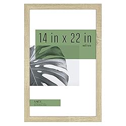 MCS Studio Gallery Frame, Natural Woodgrain, 14 x