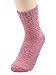 Century Star Cashmere Wool Full Cushion Womens Crew Dress Socks, One Size, 5 Pack Solid Color1
