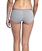 PACT Women's Everyday Boyshort 2-Pack, Heather Grey, Large