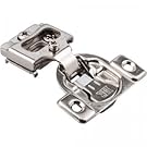 10 Full Pair (20 Pc) - 6-way adjustment, 1/2" overlay Concealed Cabinet Door Hinges with Built-in SOFT CLOSE - 105 degree opening