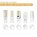 Crystal Chandelier, Kakanuo Modern Crystal Ceiling Light, 3 Lights Flush Mount Crystal Light Fixture H10.4