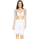 Ilusion 2637 - Women's Bloomer Slips, Lace Trim Bloomer Slip Shorts, Pettipants Under Dress