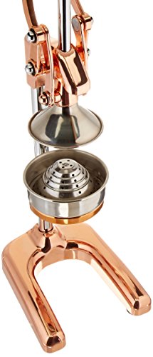 Cilio Commercial Grade Citrus Press Juicer, Copper