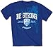 Be Strong, Tee, XL, Blue