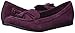 crocs Women's Lina Suede Slip-On Loafer, Plum, 9 M US