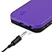 3C-Aone Waterproof Phone Case Cover for Apple iPhone 5C Shock-Absorbing Pumber Dirtproof (Purple)