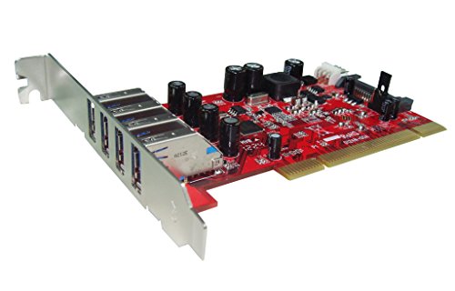 Ableconn PCI-UB124 USB 3.0 4-Port Low Profile PCI Host Adapter Card - Renesas NEC UPD720201 chipset - Thumbnail 4