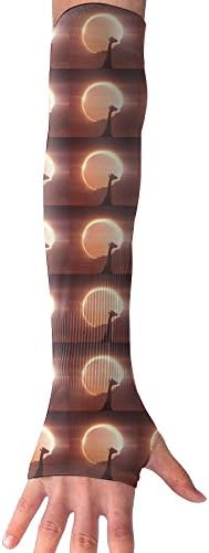 Sunset In South Africa Safari Giraffe Cooling Arm Sleeves Unisex Sun Block UV Protection International Fashion