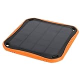 Extreme ECO Solar Charger works with ICEMOBILE Apollo! Doubles as a PowerBank that's almost indestructible, Bright LED Light, Rapid Fast Turbo Speeds! (2.1A/5600mah)
