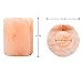 ANTEQI Natural Household Salt Lamp Himalayan Amber Glow Night Light [ Air Purifier, UL Wall Plug, 10.58 OZ ] Night Lamp for Home Office Bedroom Gift (Round Mini Lamp)