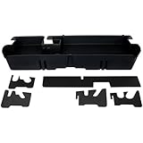 DU-HA Under Seat Storage Fits 07-17 Toyota Tundra Double Cab without Subwoofer, Black, Part #60051