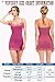 ViiViiKay Women's Basic Spaghetti Strap Lace Trim Cami Tank Top Junior to Plus