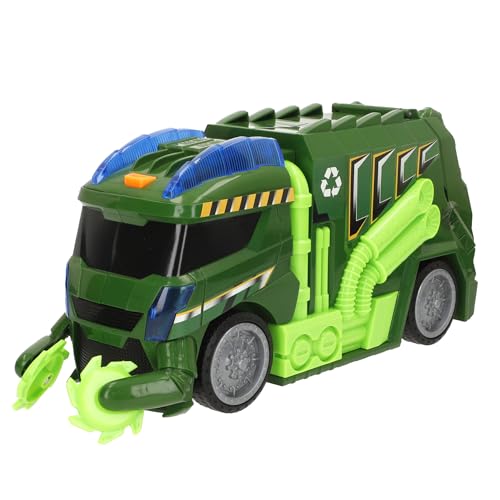 ColorBaby Teamsterz 39502 Camion de Recyclage à Friction, lumières et Sons, Jeux de Voitures, Voitures de Sauvetage, véhicules de Jeu, Jouets pour Enfants, recommandé à partir de 3 Ans