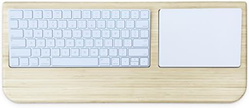Station for Magic Trackpad 2 - Premium Home and Office Accessory - iSkelter Apple Solutions - Control Your iMac or Laptop Remotely - Apple Accessories (in Premium Light Bamboo)