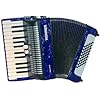 HOHNER BRAVO II 48 BLAU Akkordeons Piano-Akkordeons