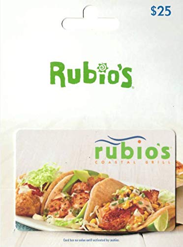 Rubio's Gift Card $25